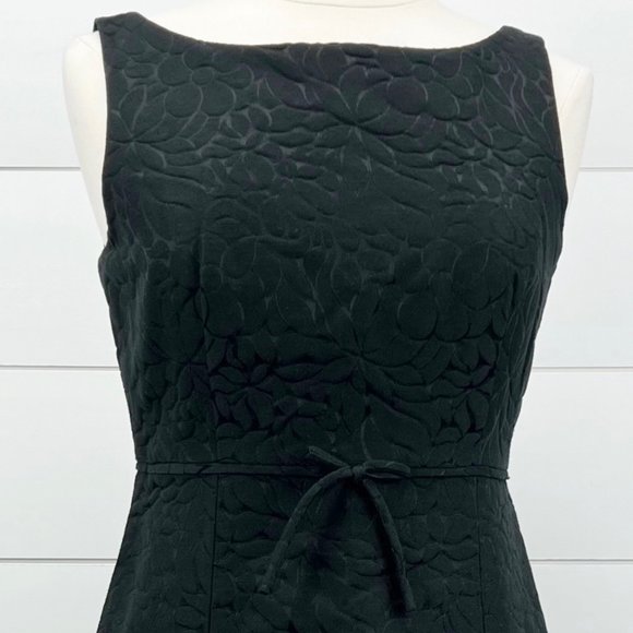 J. Crew Sleeveless Textured Floral Silk Blend Tea Cocktail Dress - Picture 10 of 14